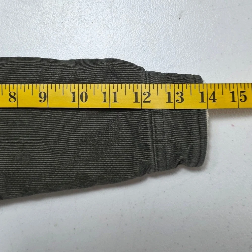 Old Navy Corduroy Shacket Sherpa Lined Heritage Green Cotton Jacket 4T Kids Fall